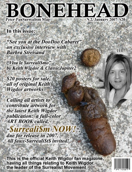 Keith Wigdor's Bonehead Magazine, the best in gay surrealist art