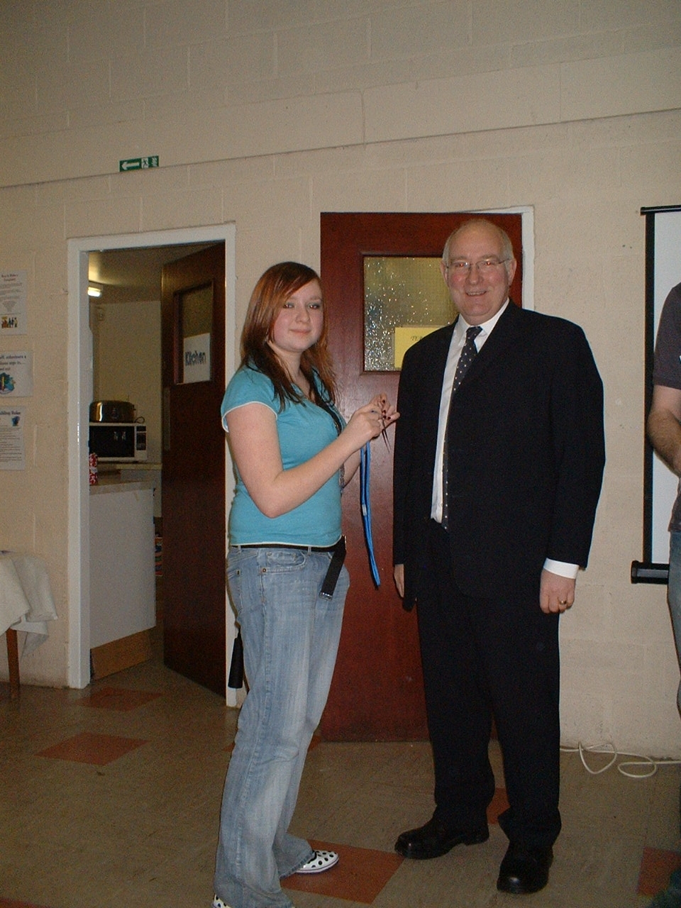 Danielle Wynn and Mike Hall, MP