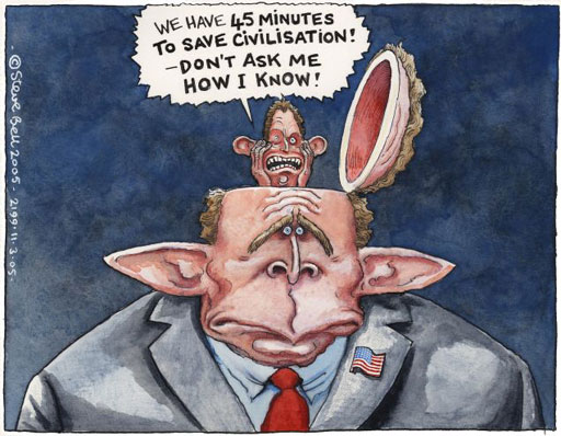 Is this the way the nation views its leader?