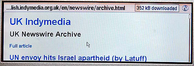 title of a newswire entry