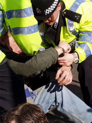 first arrest