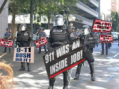 Okay this is from another protest - no pictures of todays but it's the way to go