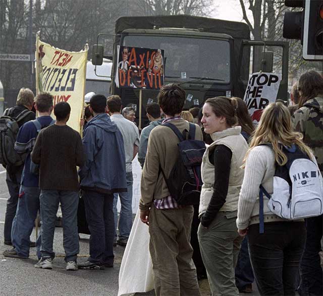 Bristol Road blockade