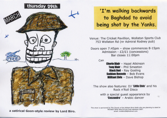 I'm Walking Backwards to Baghdad