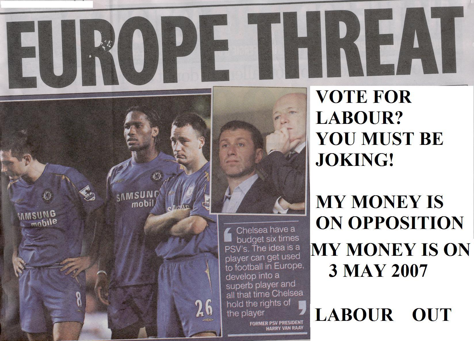 3 MAY 2007 - ELECTIONS