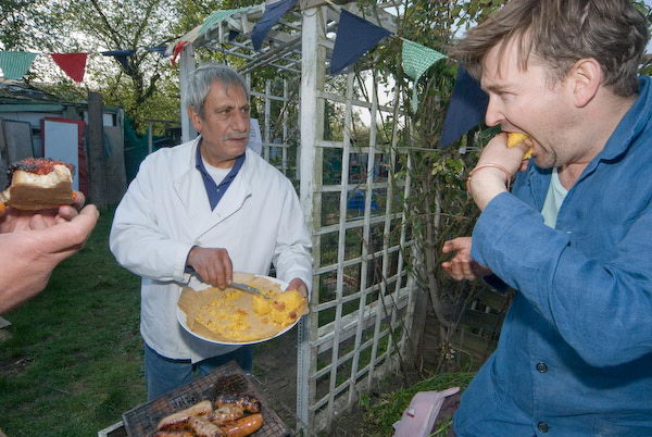 Some of the great food and cooks at the party