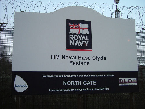 Main sign before we arrive