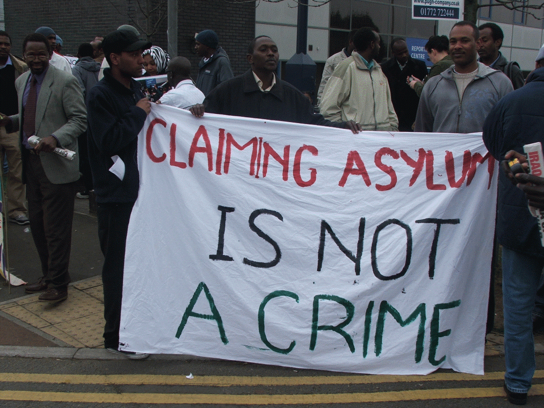 Seeking Asylum is not Crime