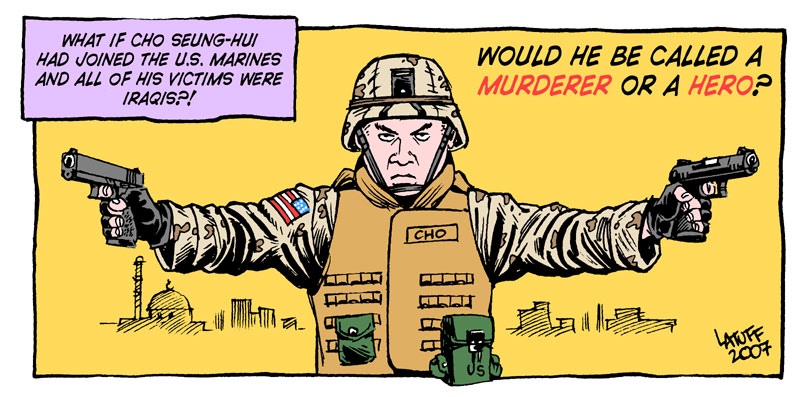 Cho Seung Hui, the hero