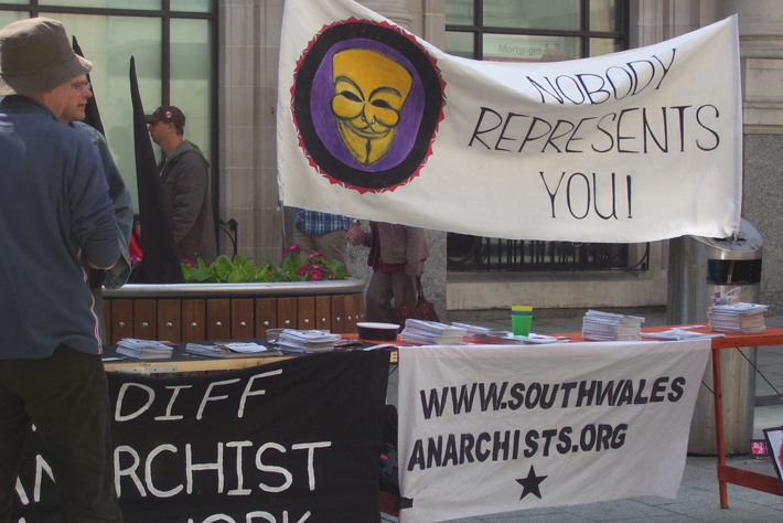 "Cardiff Anarchist Network", "southwalesanarchists.org" &"Nobody Represents You"