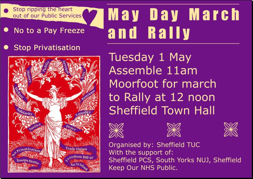Sheffield Mayday March and Rally
