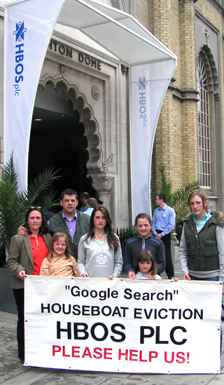 HBOS AGM Brighton Dome Family Petition Executive Directors