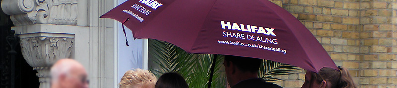 www.halifax.co.uk/sharedealing Gifted Umbrella HBOS PLC AGM Brighton 2007