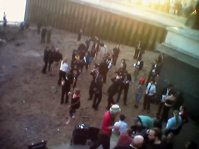 ummm, i'm sure there's meant to be a canal side restauarant somewhere?