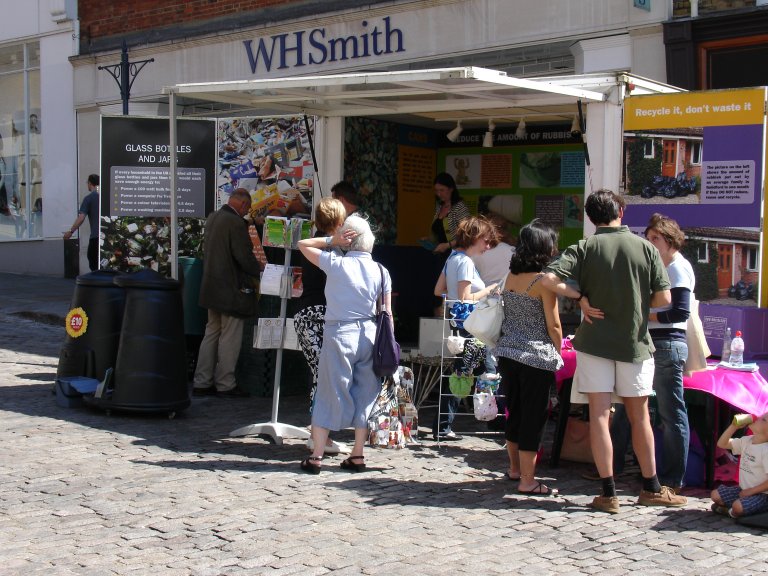 promotion of recycling and composting