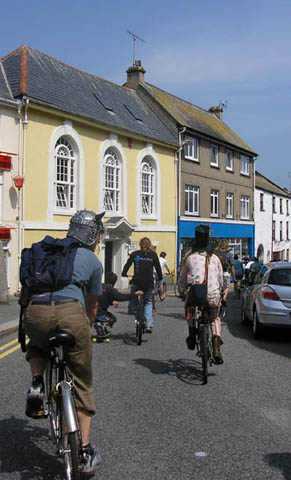 come to sunny Kernow, where vikeings ride the streets