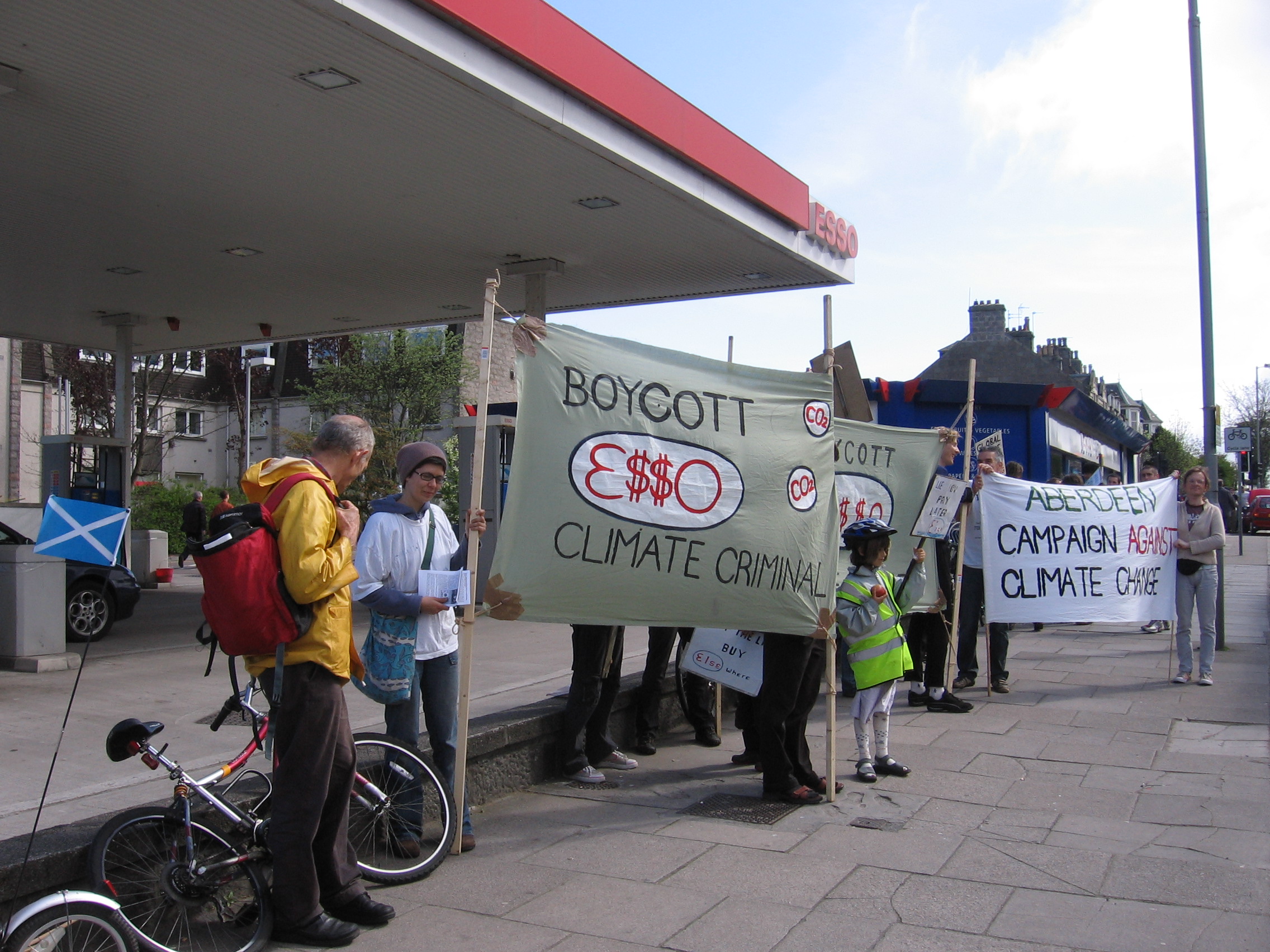 Aberdeen protest