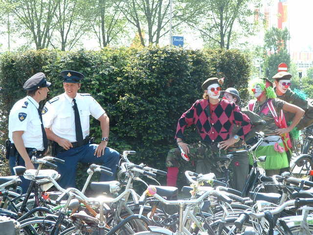 here still at Jaarbeursplein the meeting place