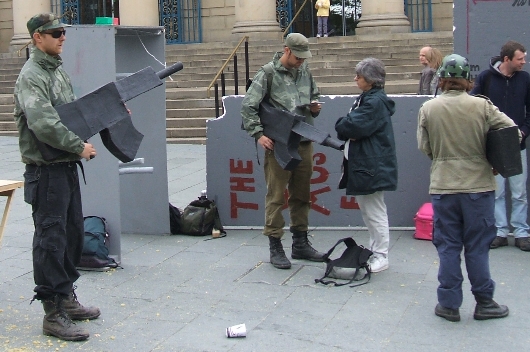 Back at the checkpoint