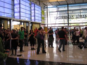 ... while playing football