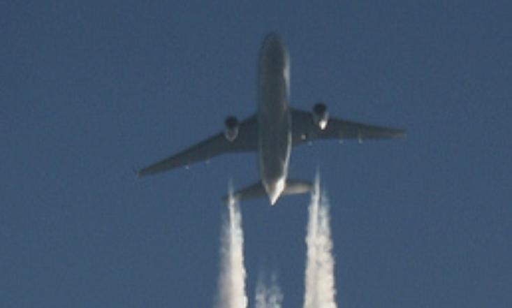 Is this spraying chemicals in the sky (other than water) ?