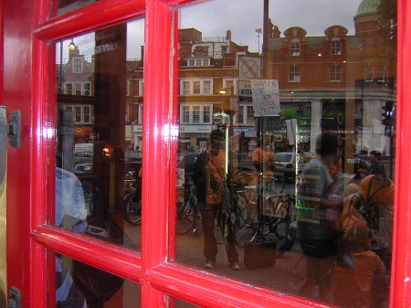 And so the Ritzy wasn't as busy as it would usually be on a Saturday ...