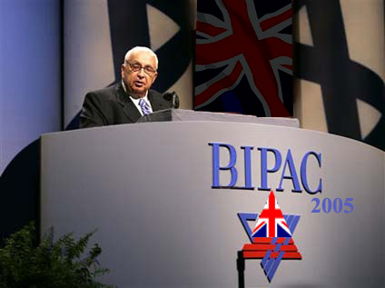 Sharon address BIPAC 2005