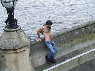 river police did not want to take him...