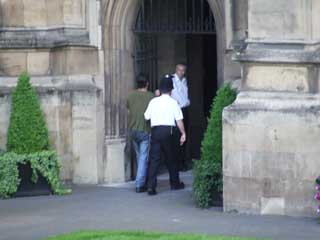 taken into houses of parliament