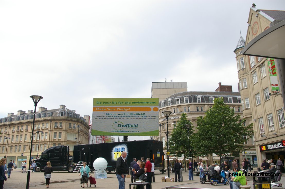 There she goes, my beautiful world...