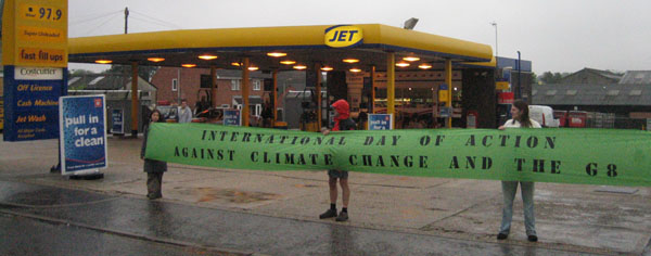 DoA banner blocking entrance