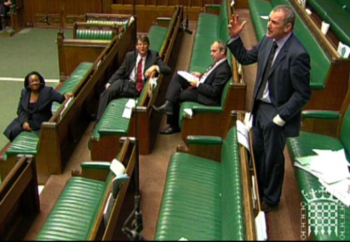 MP Alan Simpson telling his right honourable gentlemen about cheat offsetting