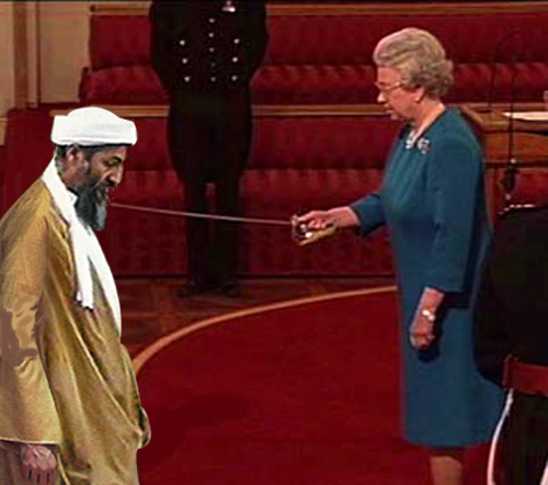 The Bin's knighthood