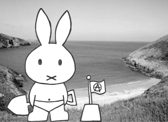 Miffy at the seaside for another EF! get together