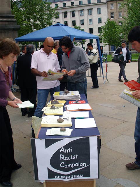 the info stall