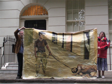 iraqi prisoner oil painting banner