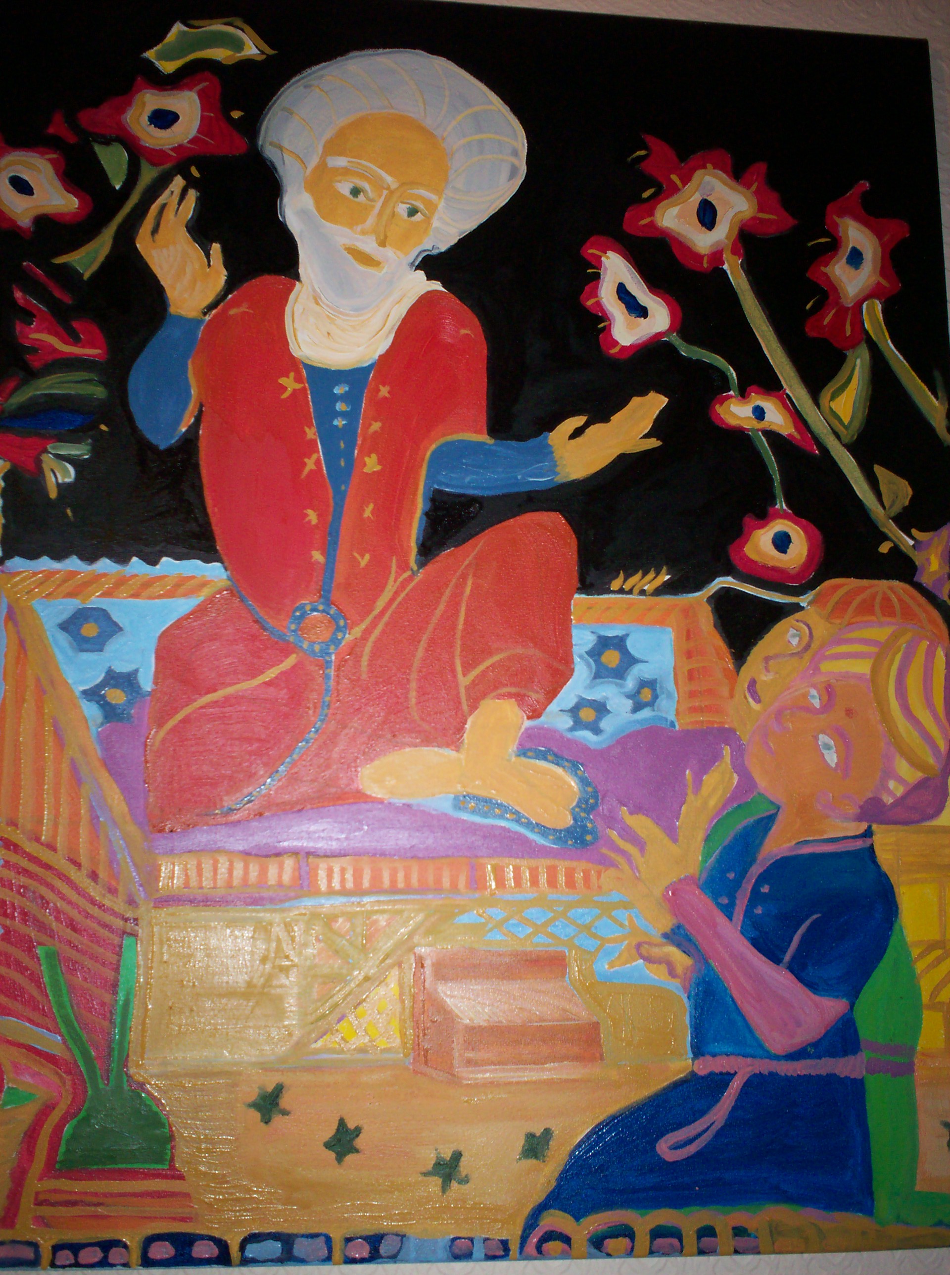 A Sufi Master Talking to His Disciples