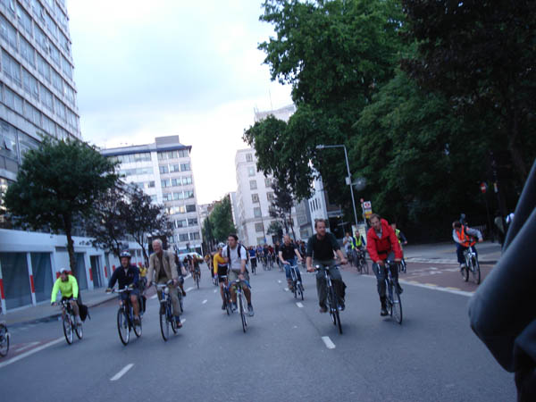 Heading up Theobalds Road
