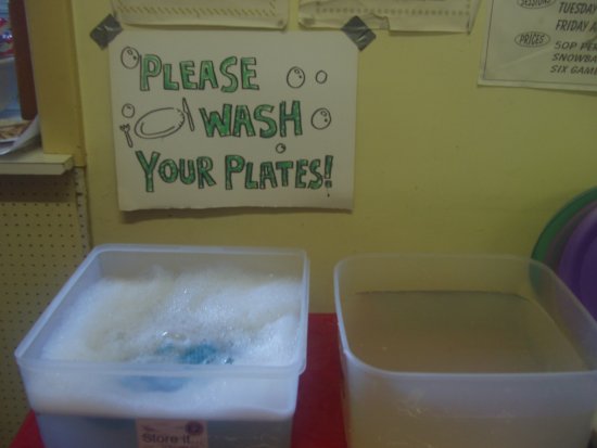Please Wash Your Plates!