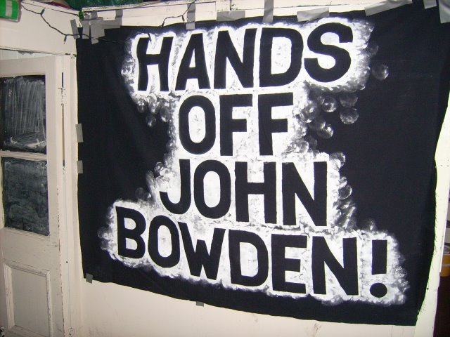 Banner hanging inside The Common Place