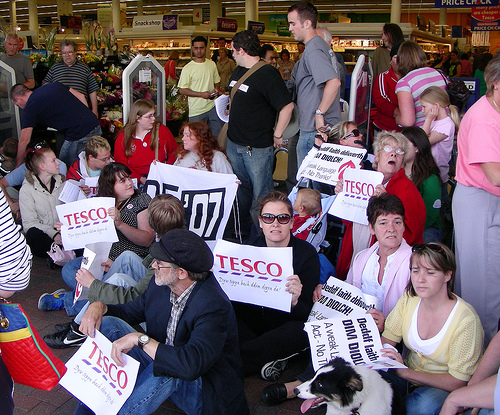 Shutting down Tesco