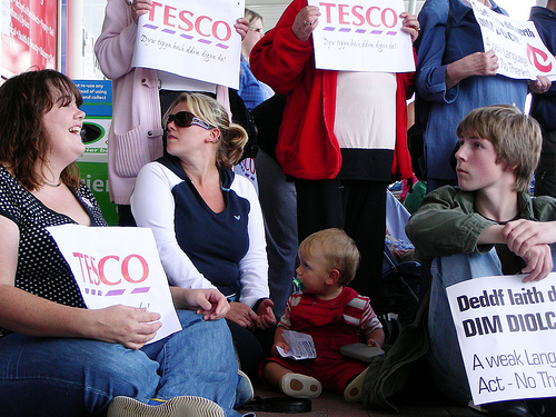 Tesco Protesters