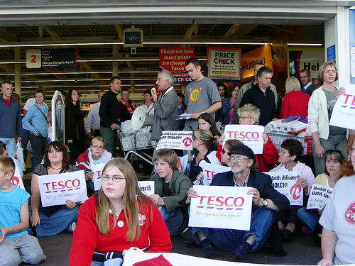 Tesco Protest