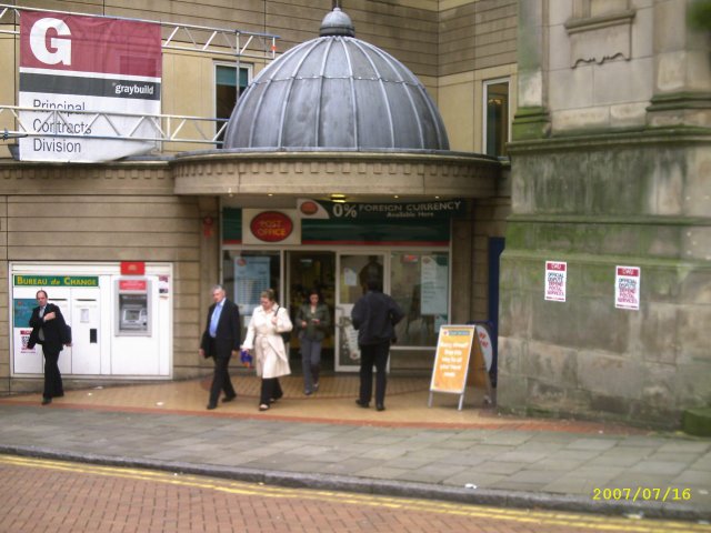 the crown post office in Victoria sq, Birmingham