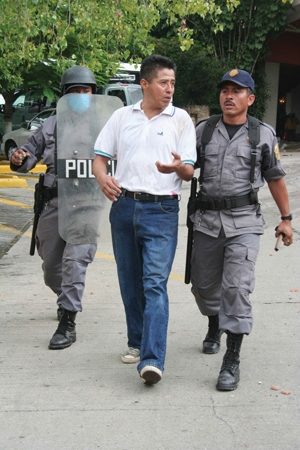 The comrade is fine when arrested.