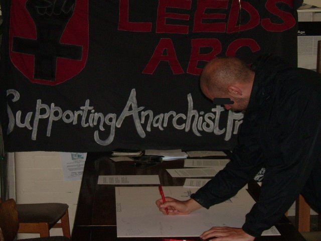 Card signing at The Common Place in Leeds