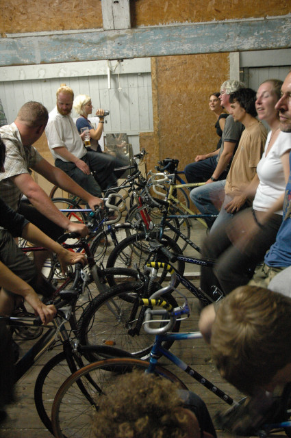 All ten bikes are go.