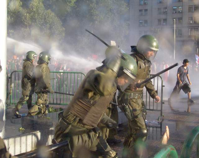 "Ninja Turtles" in action in Chile
