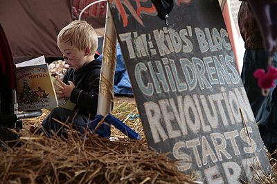 The kids bloc children's revolution starts here...