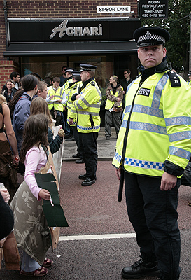 stopped at the end of sipson lane (and every five minutes later...)